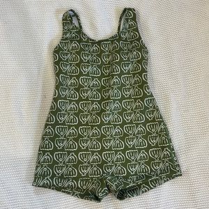 Winki Surf Suit Shorts Open Back